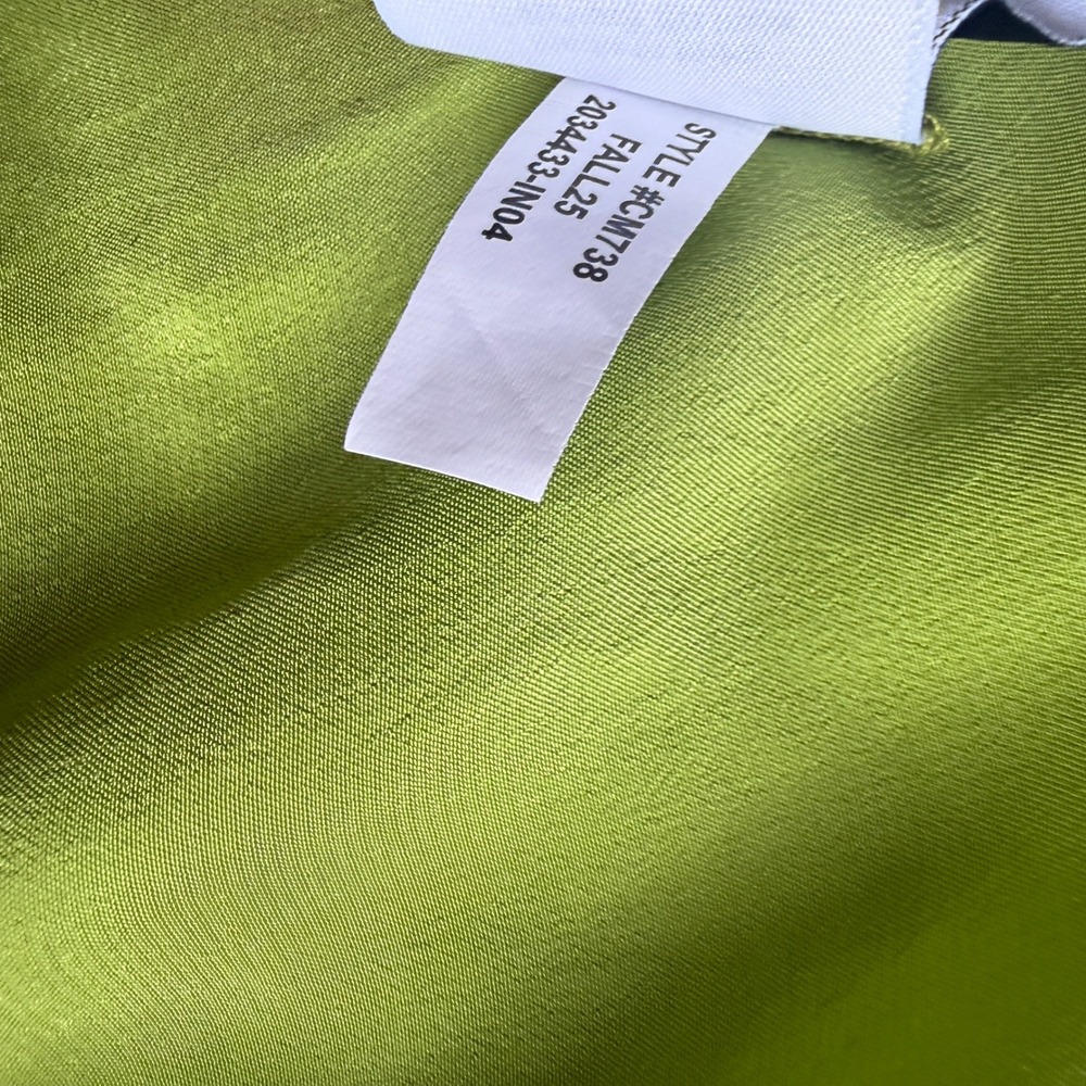 J crew collection green skirt slip NWT M - Picture 6 of 7